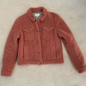 Lou & Grey Sherpa Trucker Jacket